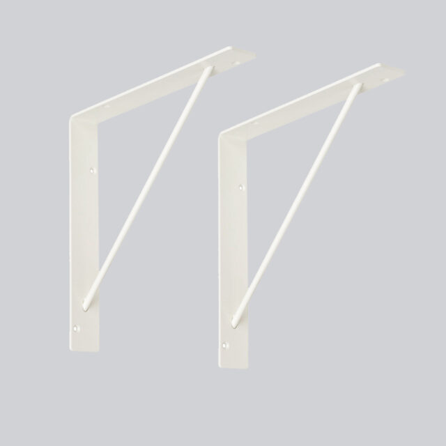 WOODONE サンカクブラケット ホワイト(2個入)