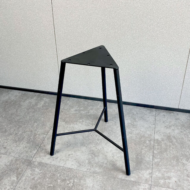 アイアンレッグ(スツール用脚)KURO