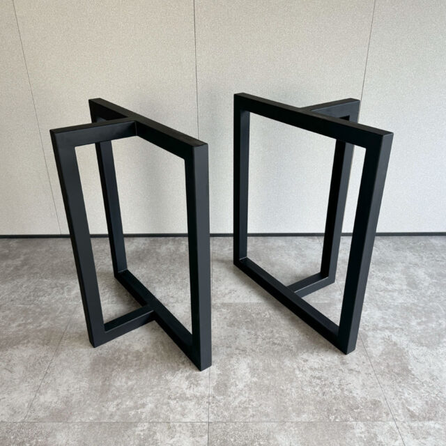 アイアンレッグ(テーブル脚)KURO/ 2脚セット